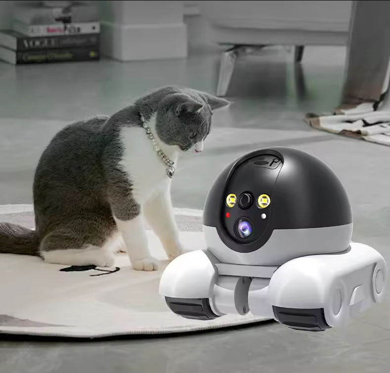 Home Security Robot - Telecamera Robotica Wireless a Doppia Lente