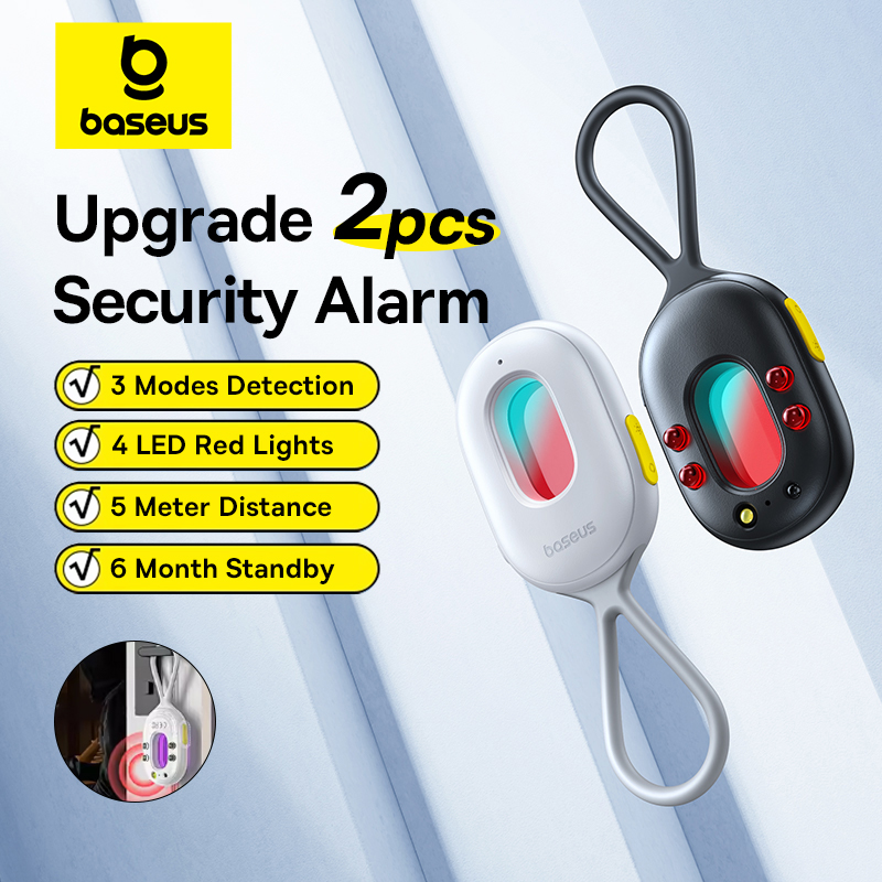 Home Security Front Door Camera - Baseus 2PCS Rilevatore di allarme di