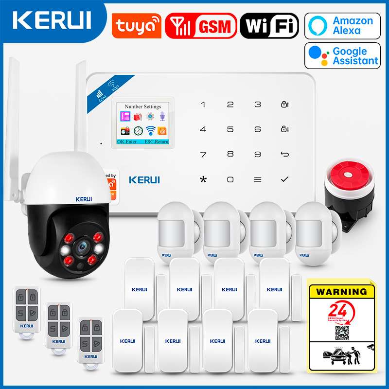 KERUI W181 Tuya Smart WIFI GSM - Home Security Front Door Camera recensione e prezzo