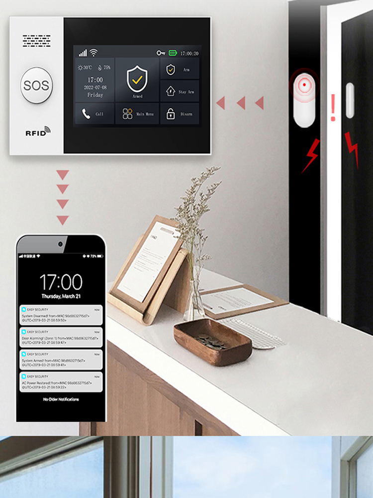 Allarme per casa intelligente  - Sim Gsm Alarm recensione e prezzo