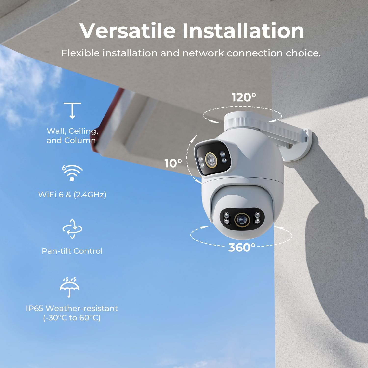 IMILAB EC6 Dual 3K + 3K WiFi S - Home Security Flood Lights recensione e prezzo