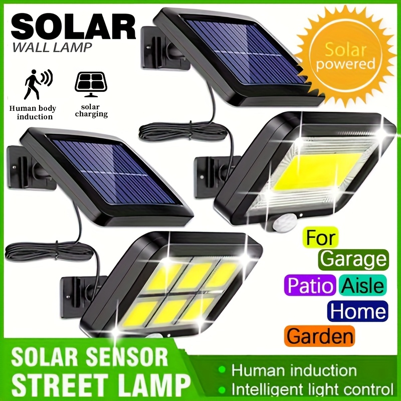Lampada da parete a LED solare - Home Security Flood Lights recensione e prezzo