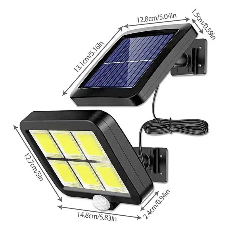 Lampada da parete a LED solare - Home Security Flood Lights recensione e prezzo