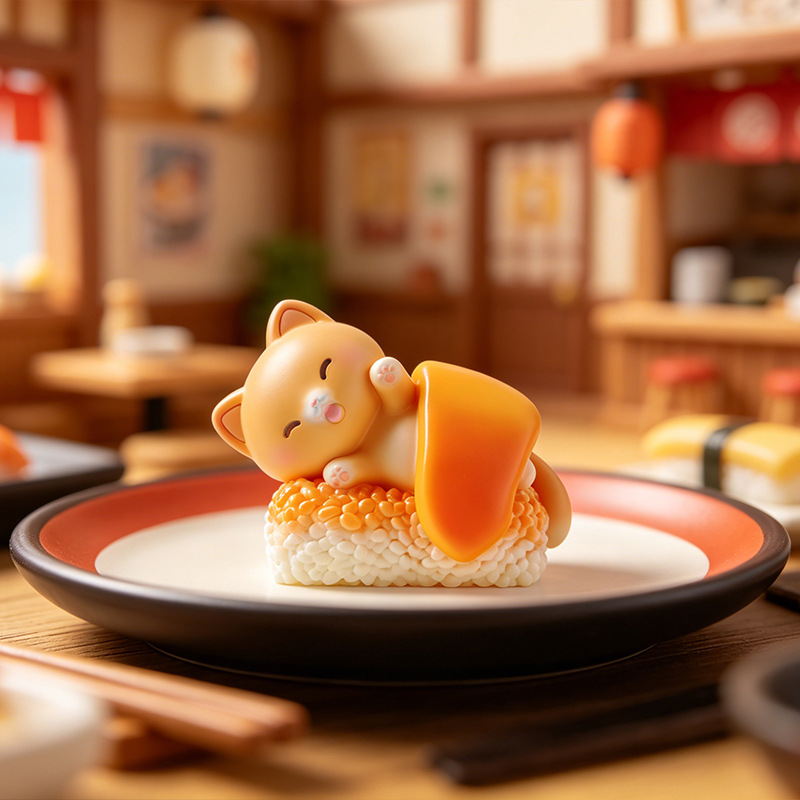 Sushi Cat Blind Box Statuetta  - Home Security Box recensione e prezzo