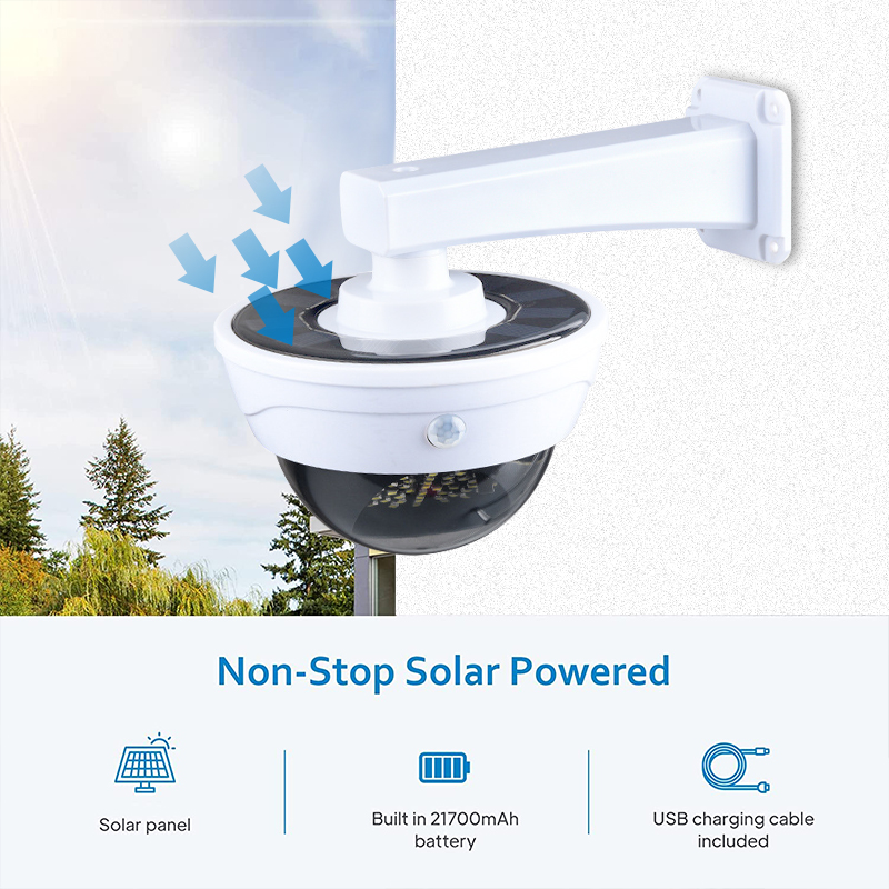 Aggiorna la luce solare estern - Home Security Flood Lights recensione e prezzo